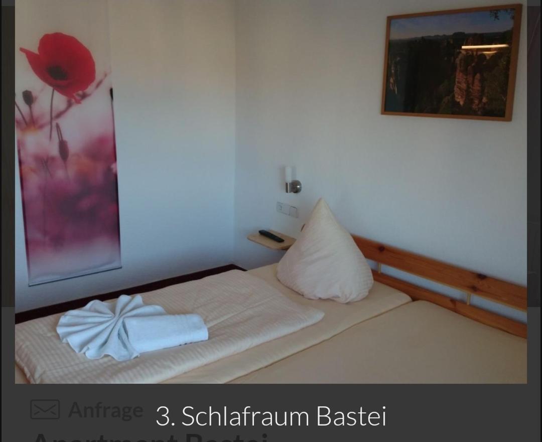 Guesthouse Elbsandstein App. Bastei Rathmannsdorf 外观 照片